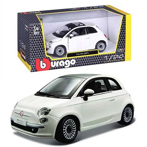 Bburago Model 1:24 Fiat 500 2007 18-22106