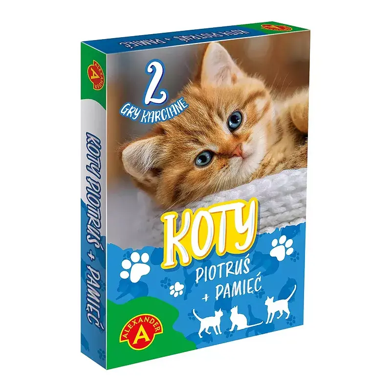 Karty piotruś+pamięć koty