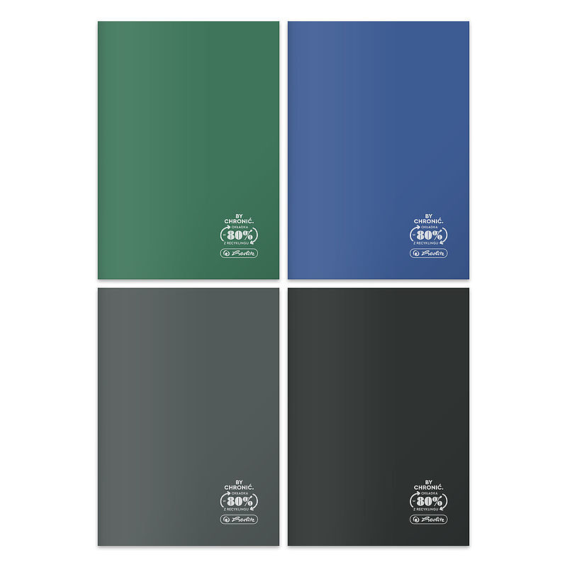 Zeszyt a5 60k linia eco pp ocean dark fsc pakiet 5 szt