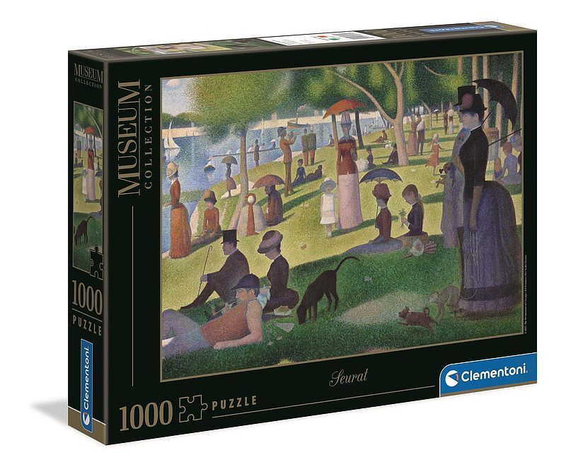 Puzzle 500 museum seurat niedzielne popołudnie na wyspie la grande jatte 39613
