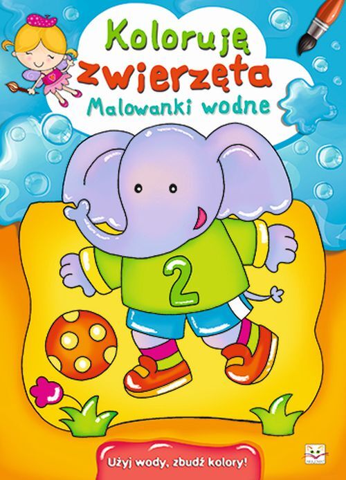Koloruję zwierzęta. Malowanki wodne