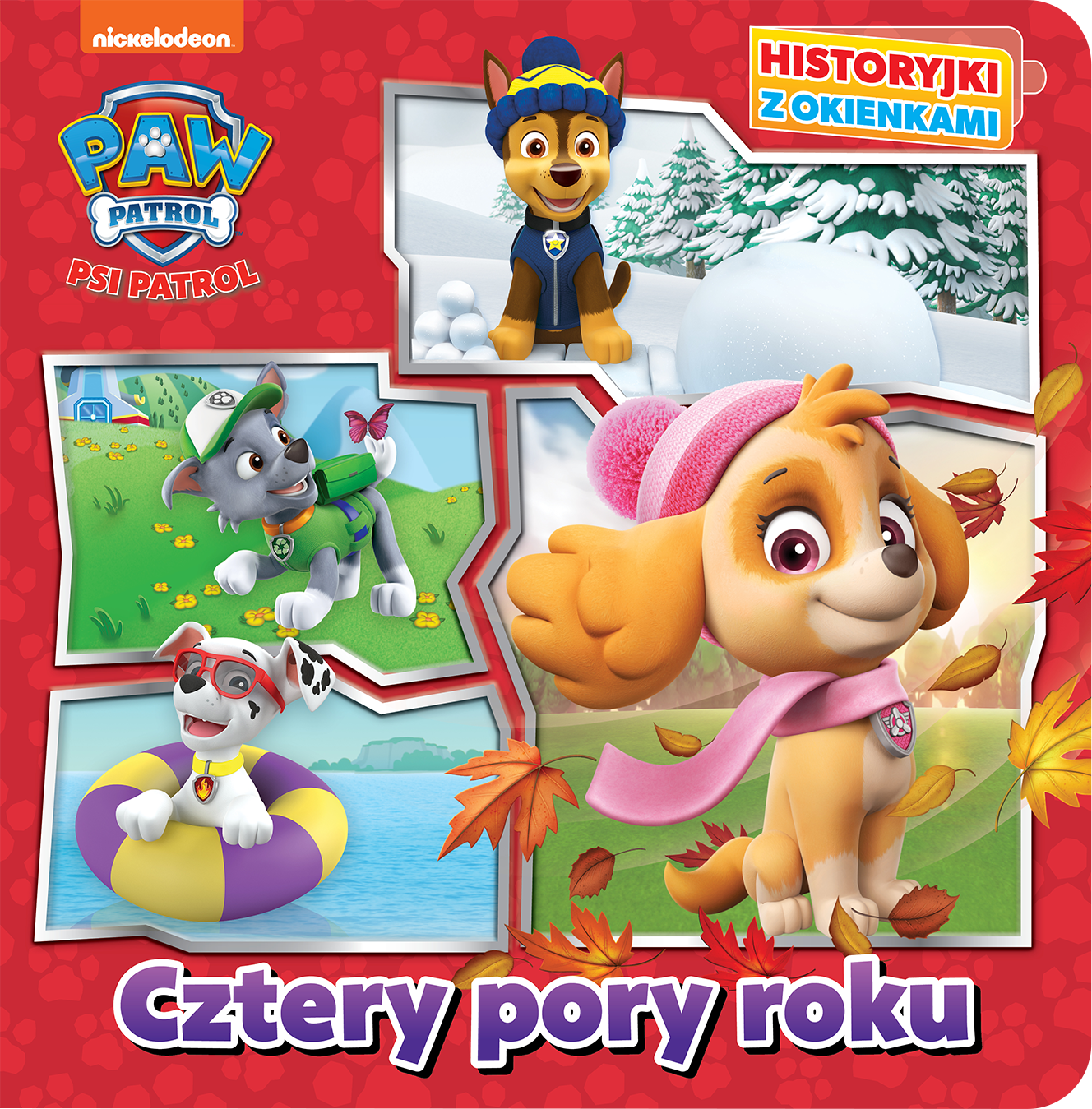 Psi Patrol. Historyjki z okienkami. Cztery pory roku
