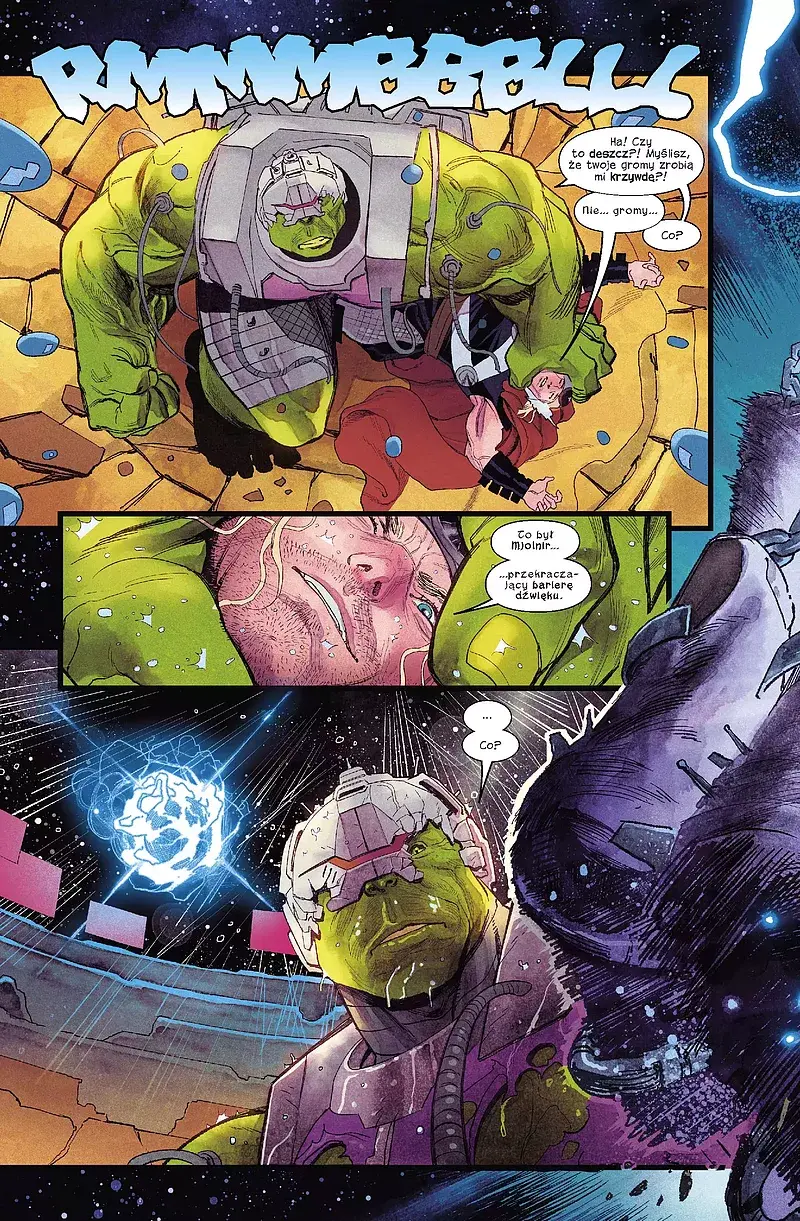 Hulk kontra Thor. Sztandar wojenny