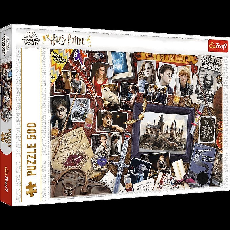 Puzzle Pamiątki z Hogwartu 500