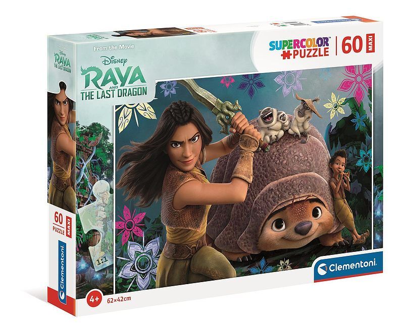 Puzzle 60 maxi super color raya i ostatni smok 26459