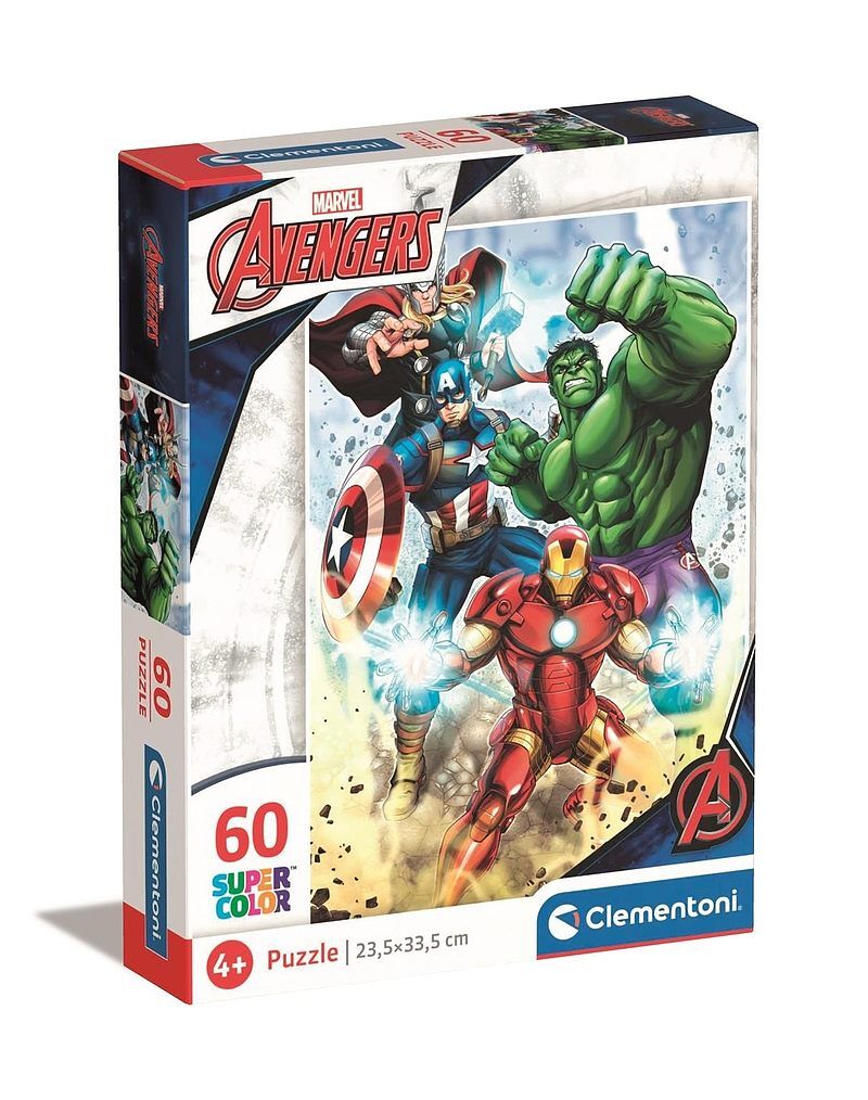 Puzzle 60 super color marvel avengers 26193