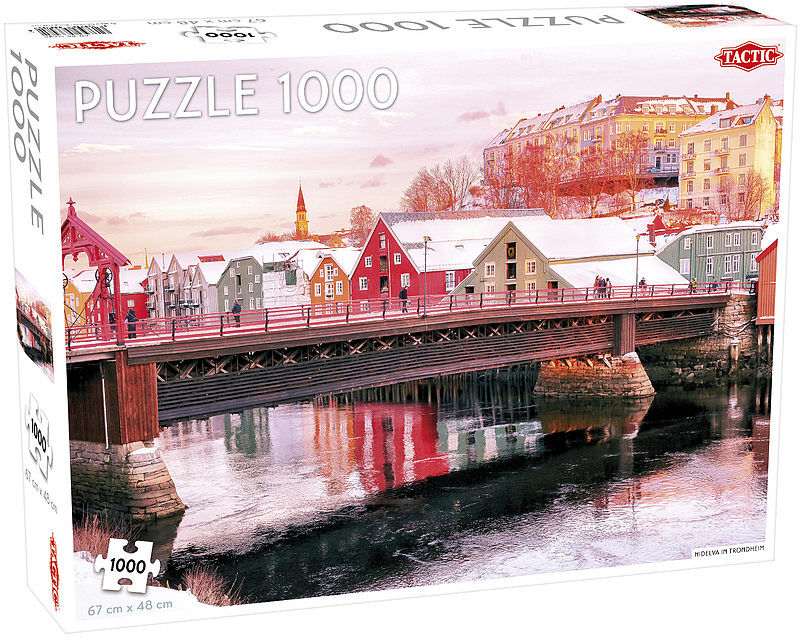Puzzle Nivelda in Trondheim 1000