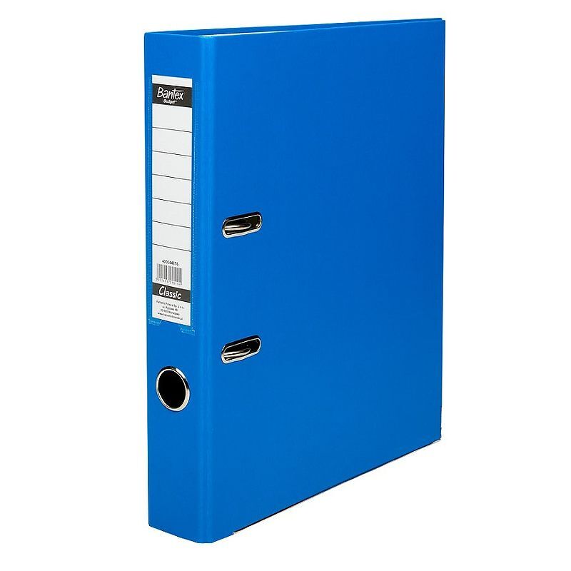 Segregator bantex budget classic 5 cm niebieski