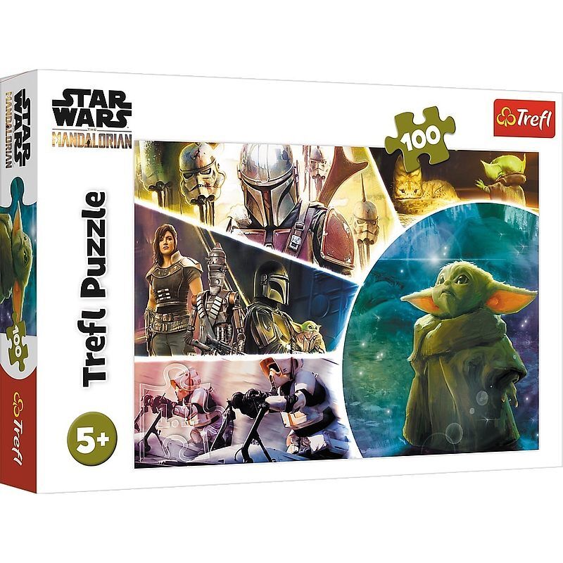 Puzzle 100 baby yoda star wars 16413