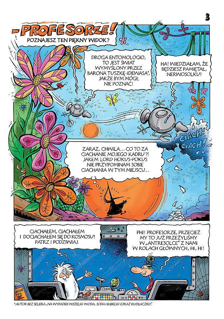 To rozśmiesza, to porusza, czar komiksów Tadeusza!