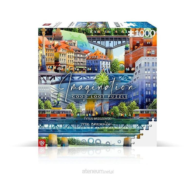Puzzle 1000 Tytus Brzozowski Warszawskie mosty