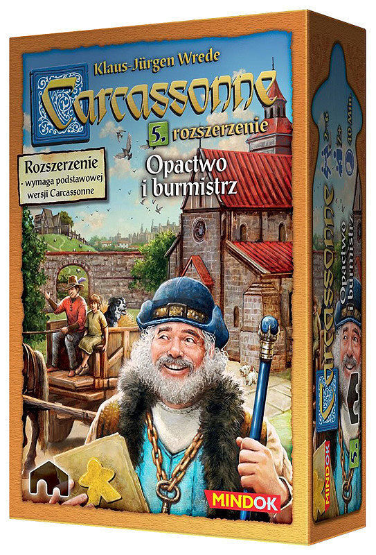 Carcassonne: Opactwo i Burmistrz (druga edycja polska)