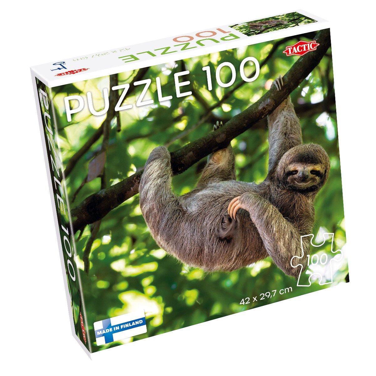 Puzzle 100 Sloth Hanging on Tree 59236