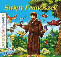 Święty Franciszek kolorowanka