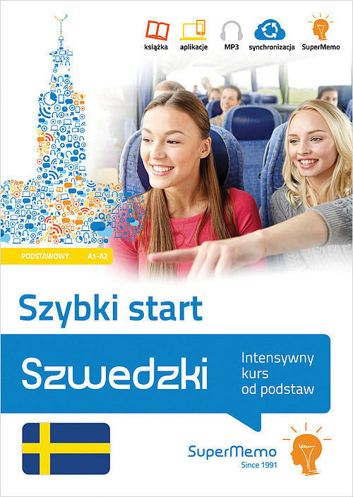 Szwedzki Szybki start Intensywny kurs od podstaw poziom podstawowy A1-A2