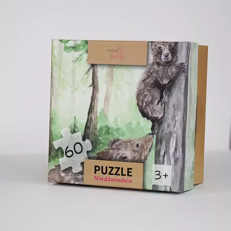 Puzzle 60 niedźwiedzie