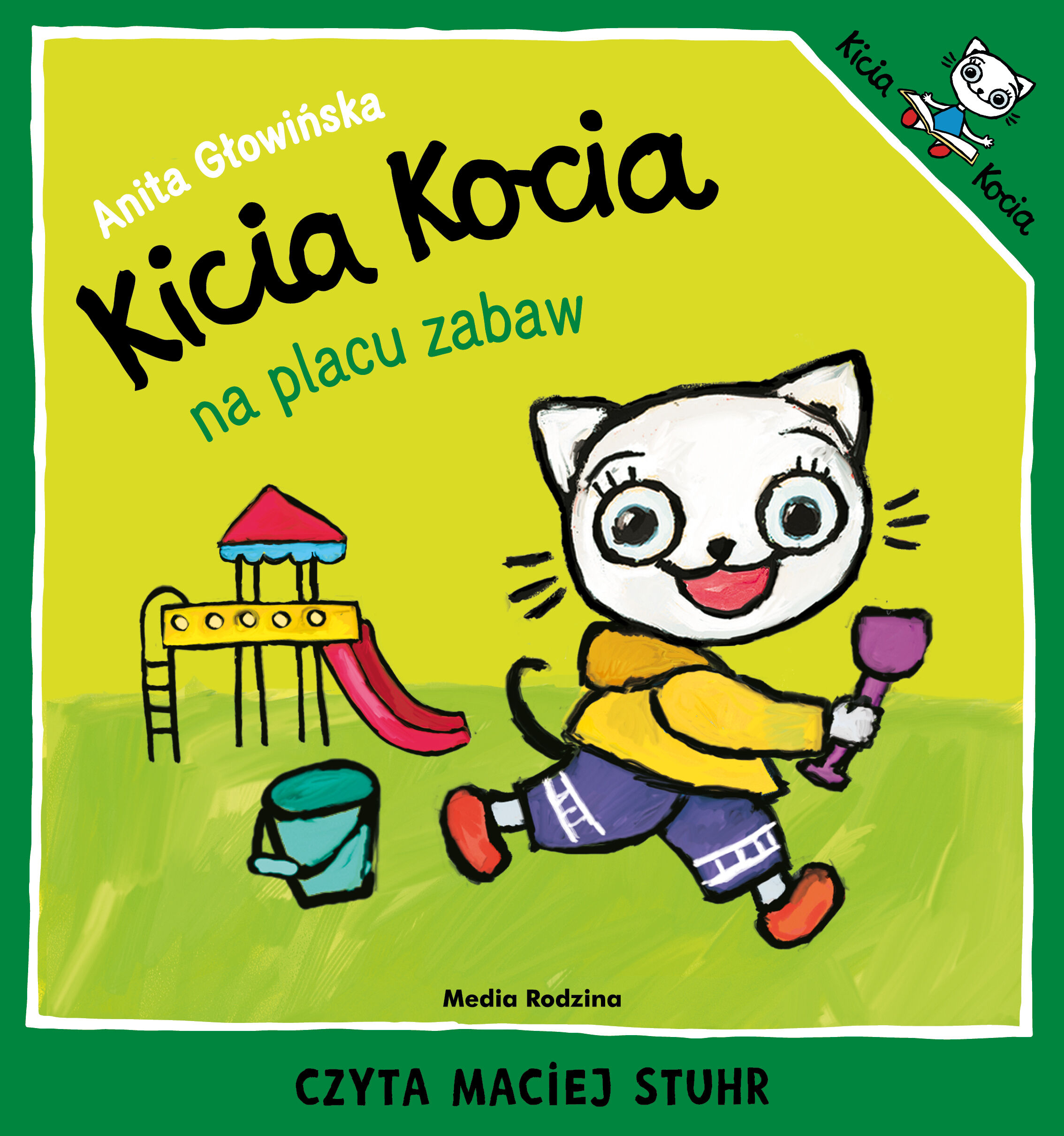 Kicia Kocia na placu zabaw (audiobook MP3)