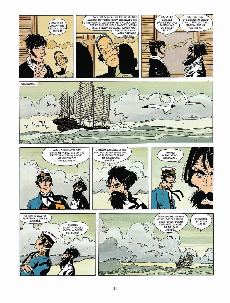 Corto Maltese - 06 - Corto Maltese na Syberii (wyd. II)