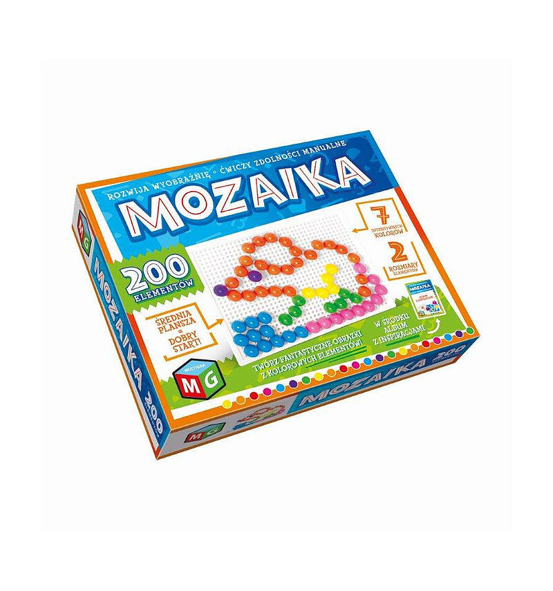 Mozaika 200 elementów