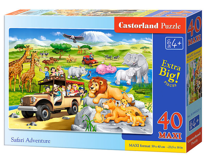 Puzzle maxi Safari Adventure 40