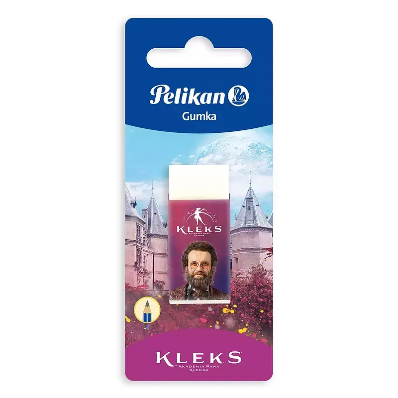 Gumka do mazania kleks paczka 12 sztuk pelikan