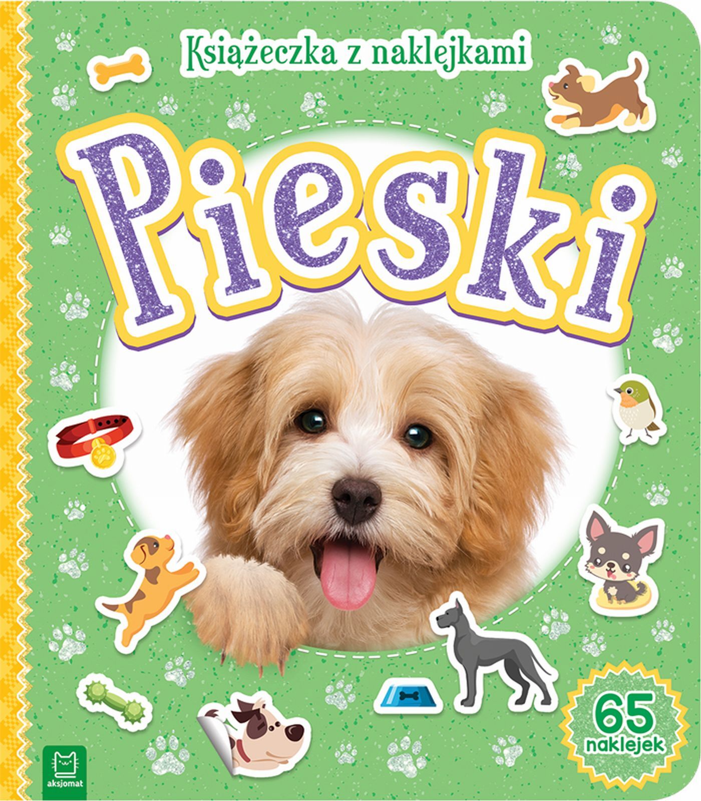 Pieski. Książeczka z naklejkami