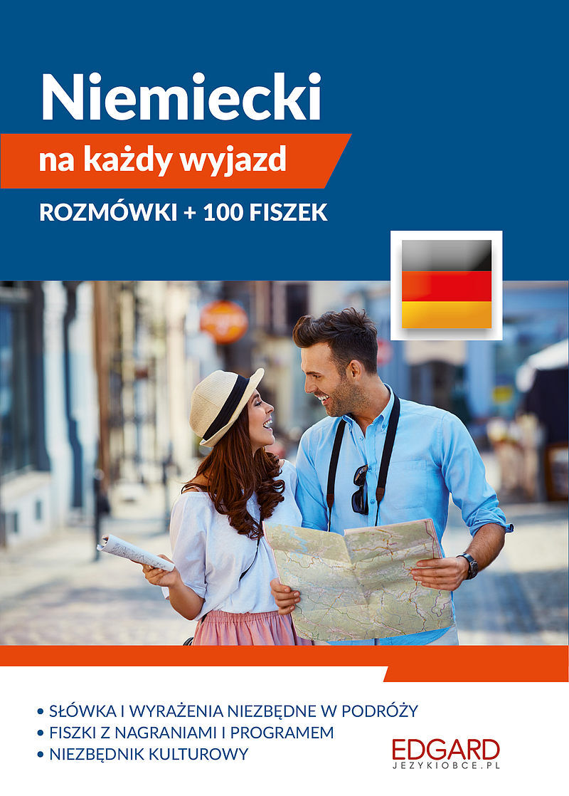 Pakiet. Niemiecki na każdy wyjazd. Rozmówki + 100 fiszek