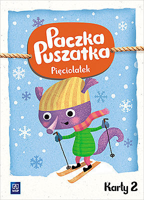 Paczka Puszatka. Karty pracy pięciolatek część 2 roczne przygotowanie przedszkolne