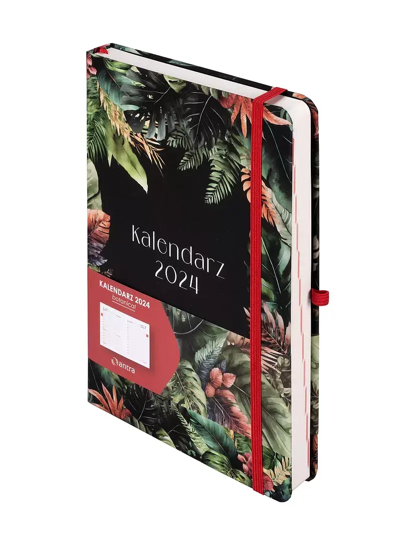 Kalendarz 2024 botanical tropik a5 dns