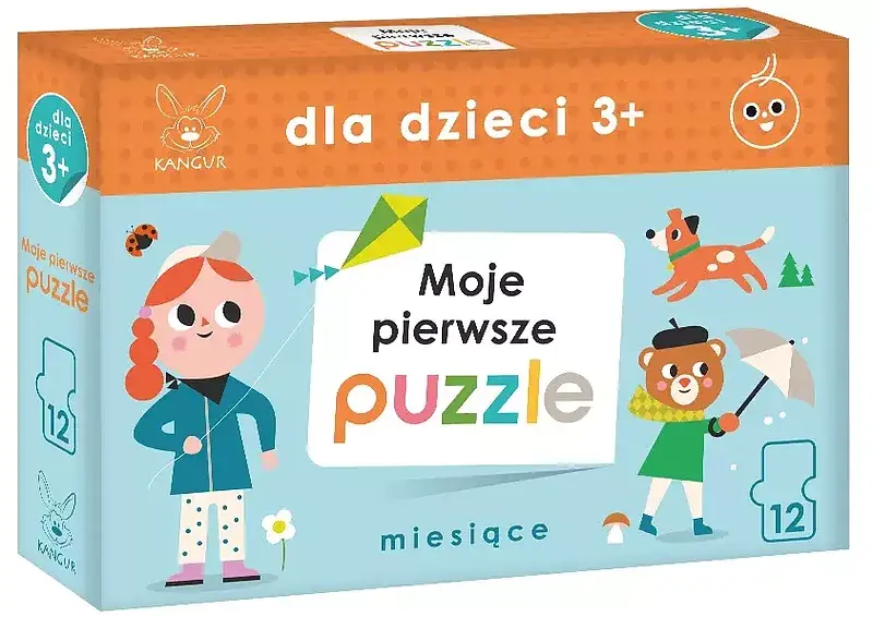 Moje pierwsze puzzle miesiące