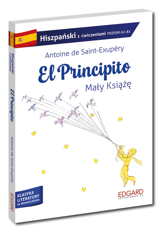 Hiszpański. El Principito. Mały Książę. Adaptacja z ćwiczeniami