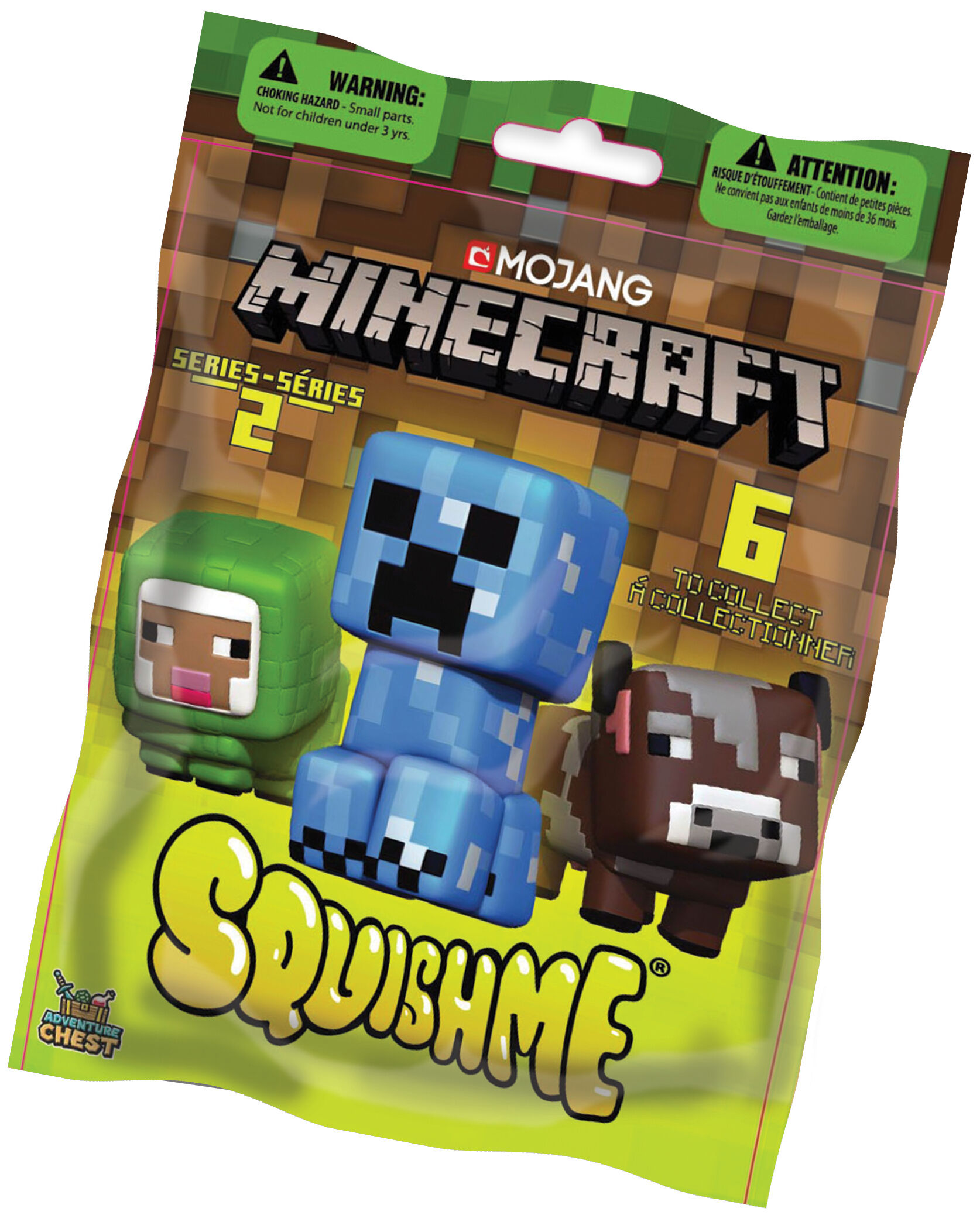 Minecraft Squishme - kolekcja zabawek