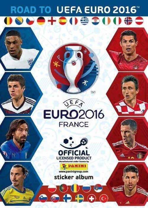 Album do wklejania Road to UEFA Euro 2016