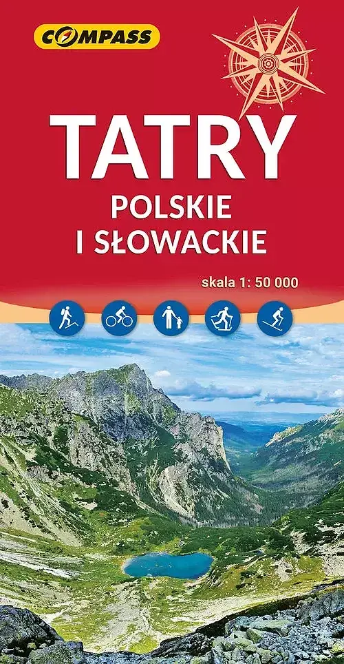 Tatry Polskie i Słowackie. Mapa turystyczna w skali 1:50 000