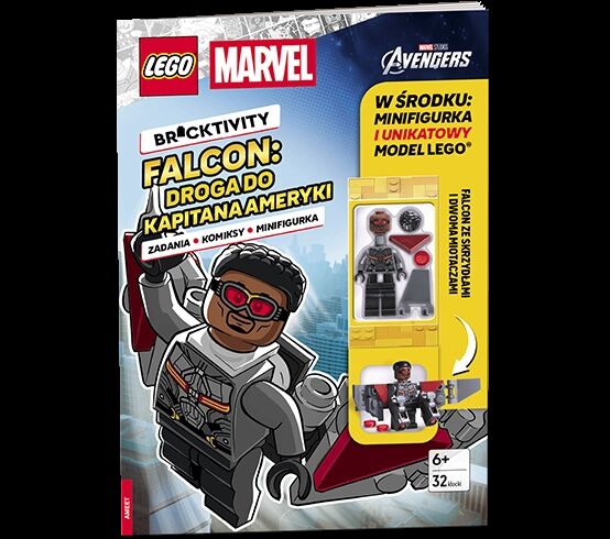 Lego Marvel Falcon droga do Kapitana Ameryki LNC-5701