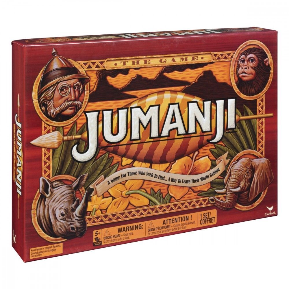 Gra Jumanji Drewniane