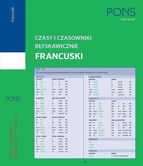 Czasy i czasowniki błyskawicznie MINI francuskie
