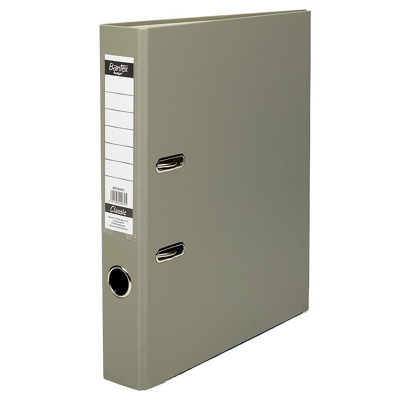 Segregator bantex budget classic 5 cm szary