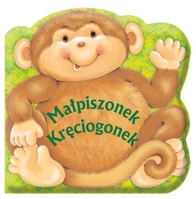 Małpiszonek kręciogonek książeczka kąpielowa