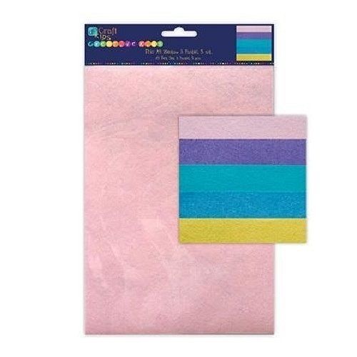 Filc pastel a4 zestaw 3 mix 5 szt