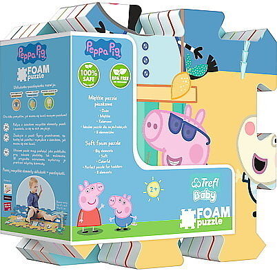 Puzzlopianka układanka świnka peppa