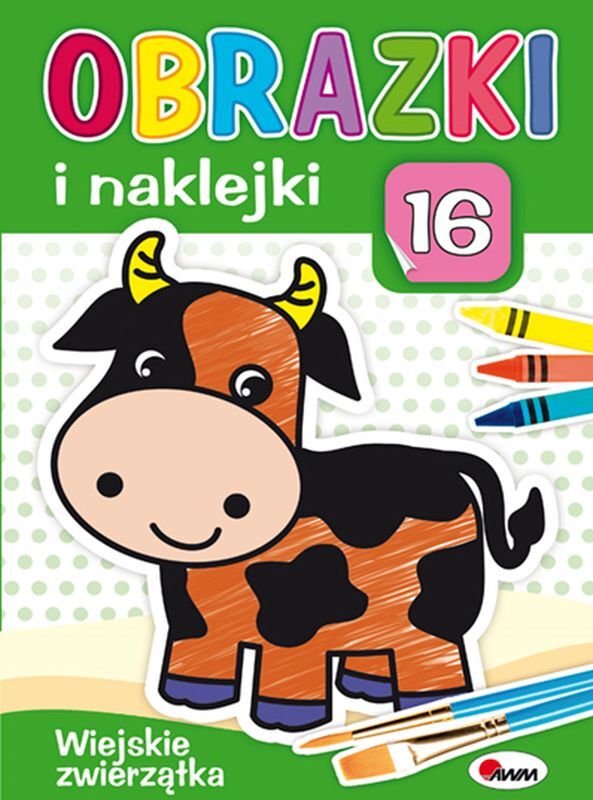 Wiejskie zwierzęta. Obrazki i naklejki
