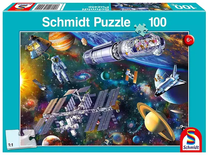 Puzzle 100 przestrzeń kosmiczna 111708