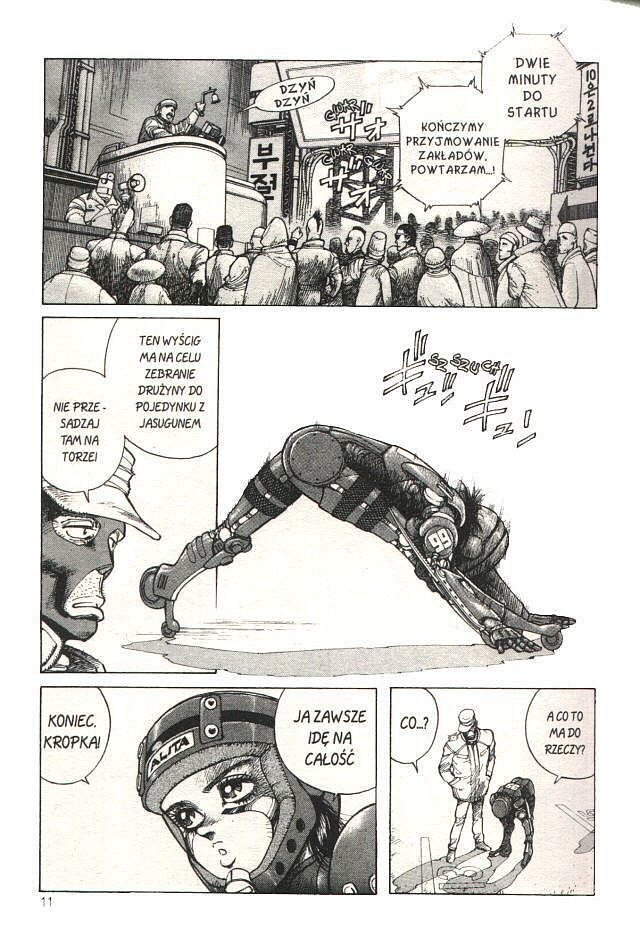 Battle Angel Alita - 4 - Mężczyzna spowity w płomienie