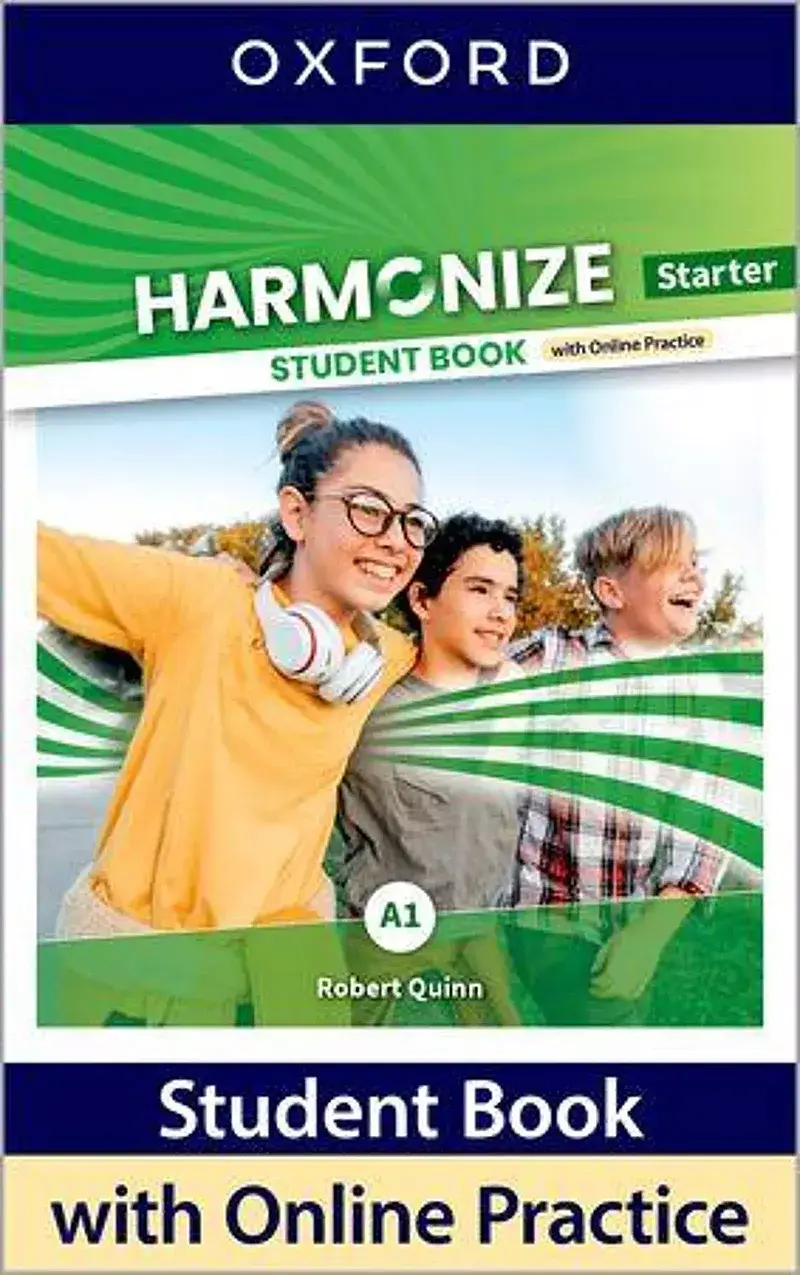 Harmonize starter student book with online practice