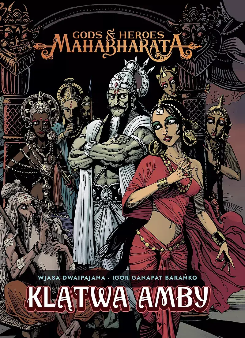 Mahabharata - 01 - Klątwa Amby