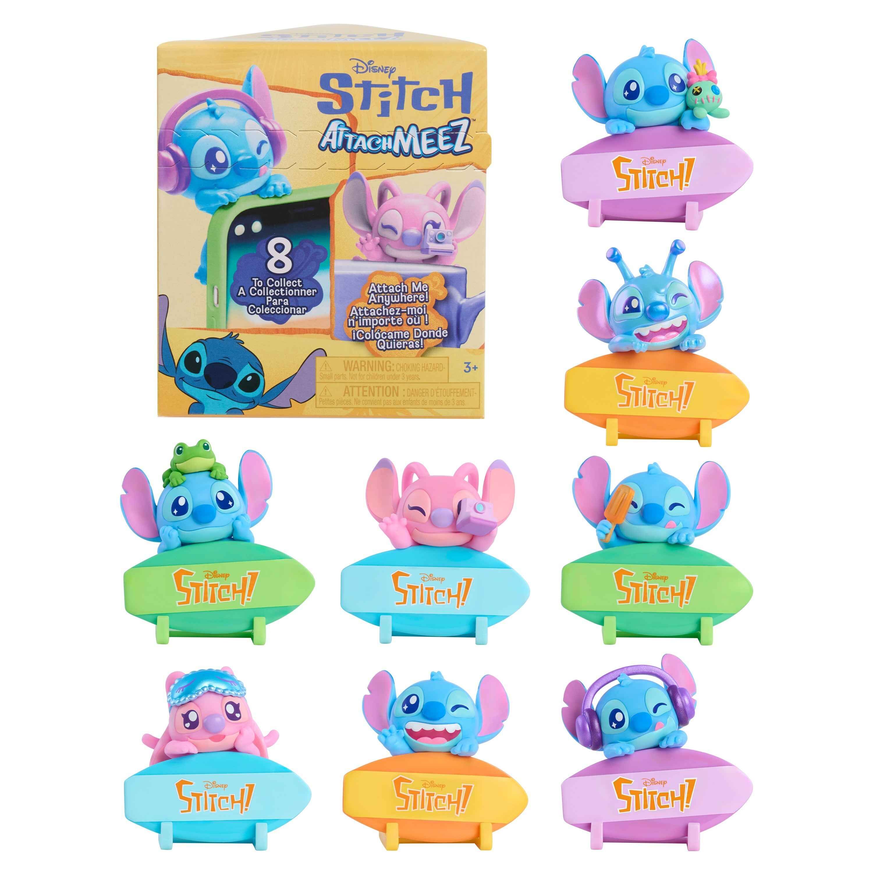Figurki do przyczepiania Stitch Attachmeez 46451 1szt.mix