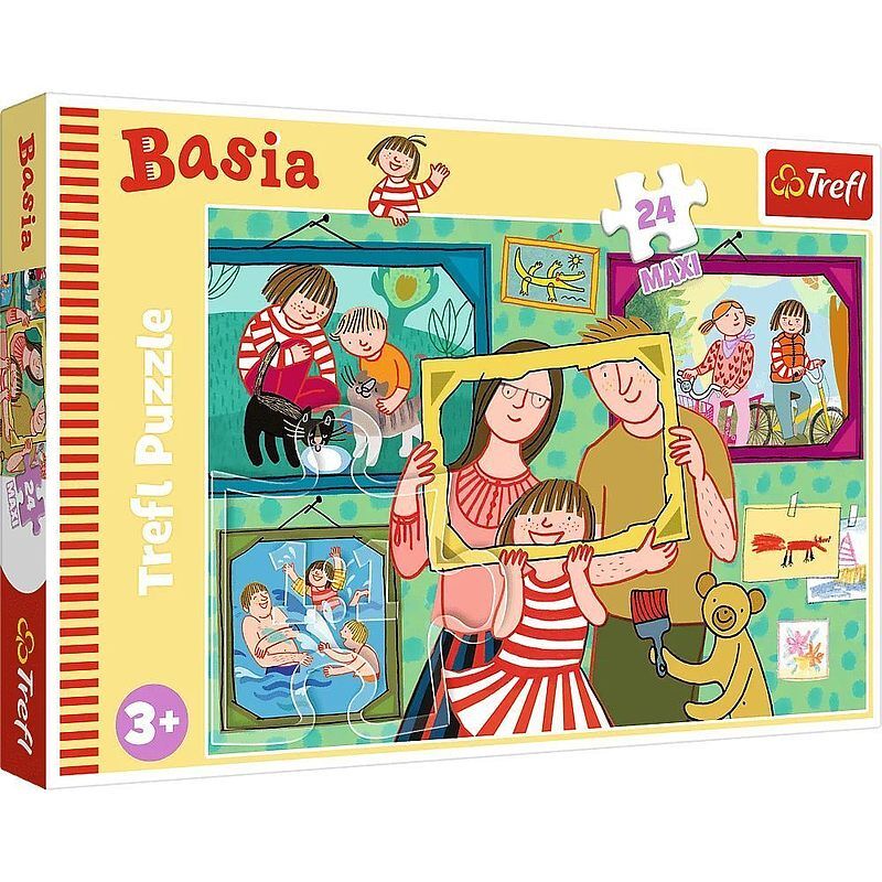 Puzzle 24 Maxi Basia i jej dzień