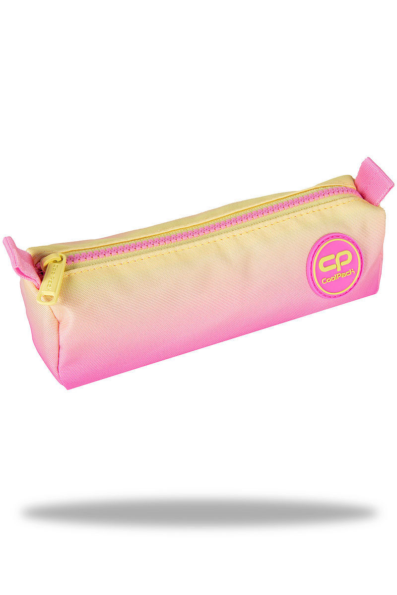 Piórnik szkolny Tube Gradient Peach