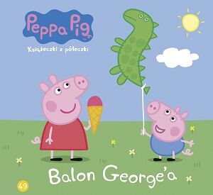 Balon george Świnka Peppa książeczki z półeczki Tom 49